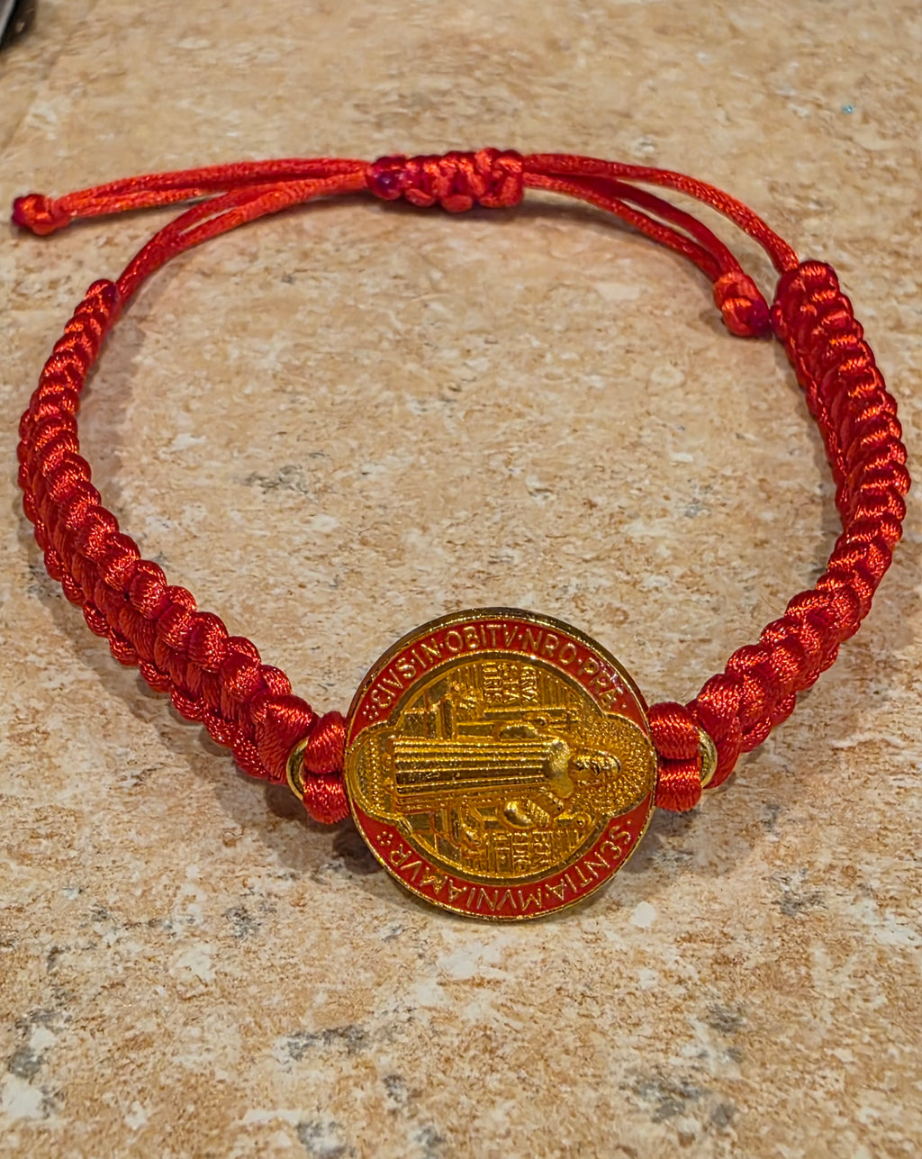 San Benito red bracelet