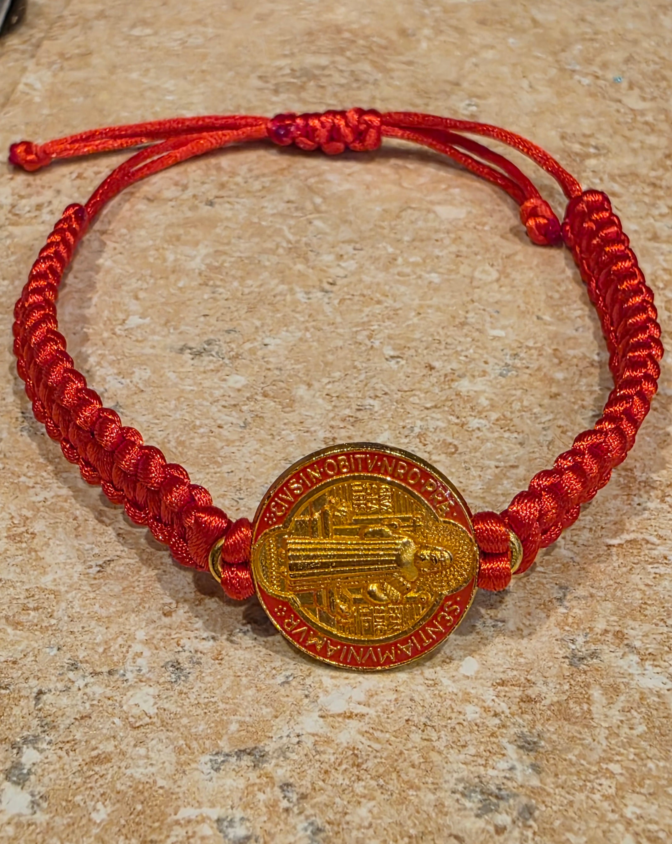 San Benito red bracelet