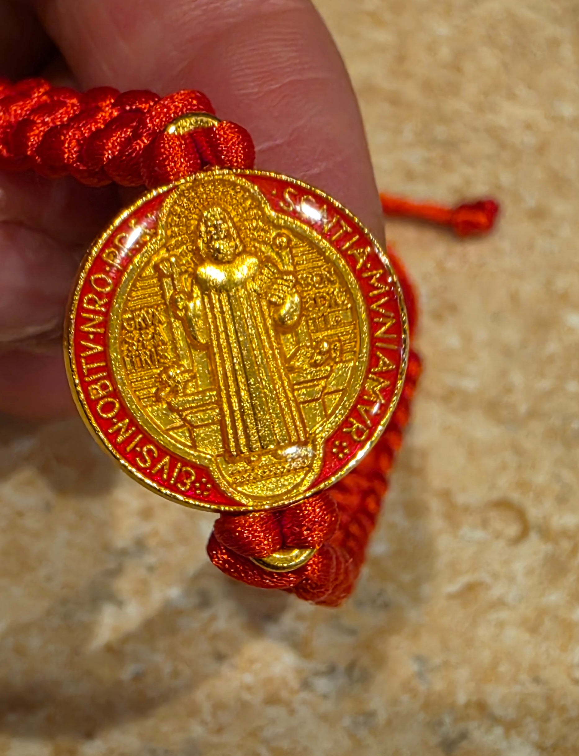San Benito red bracelet
