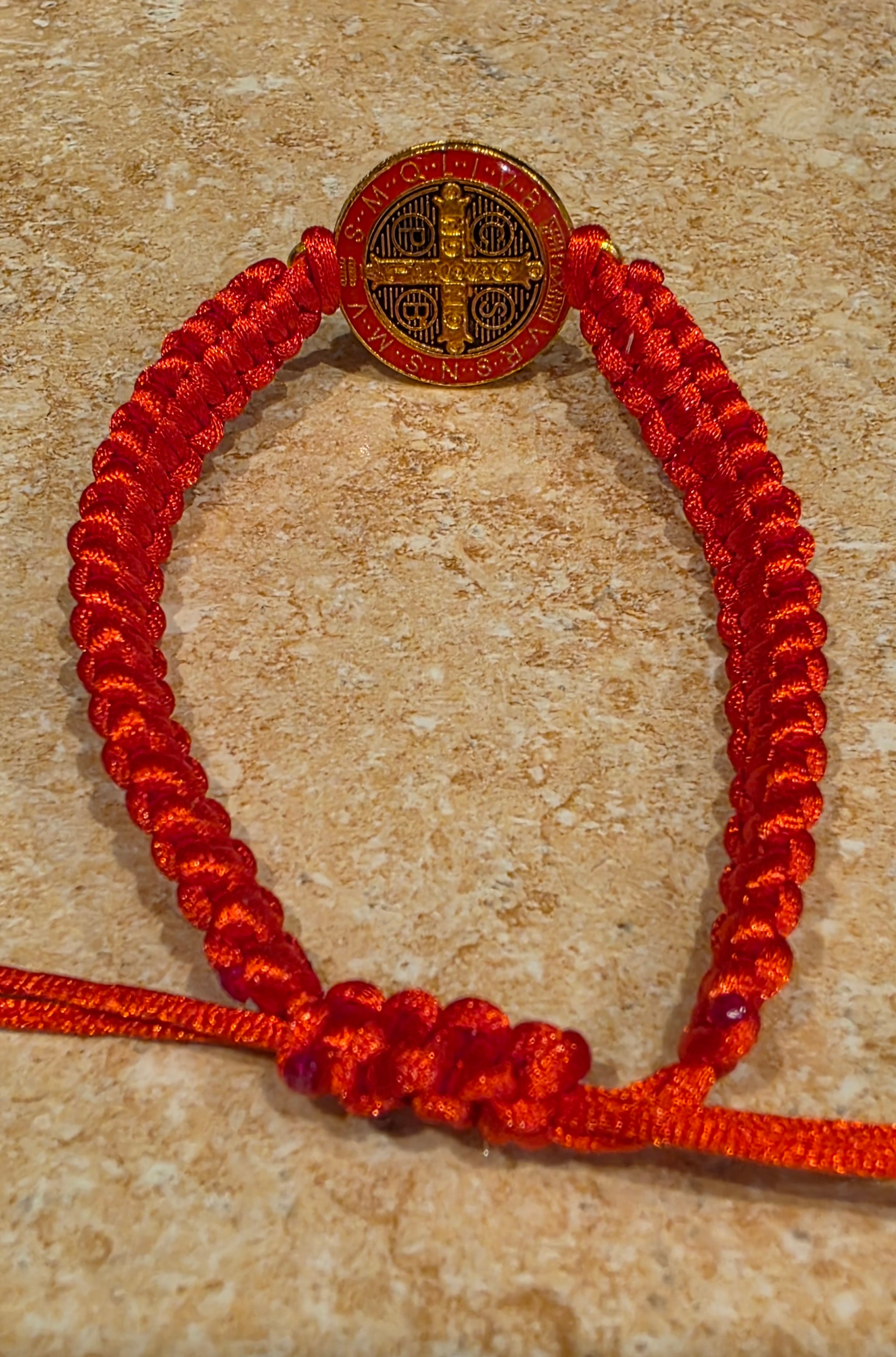 San Benito red bracelet