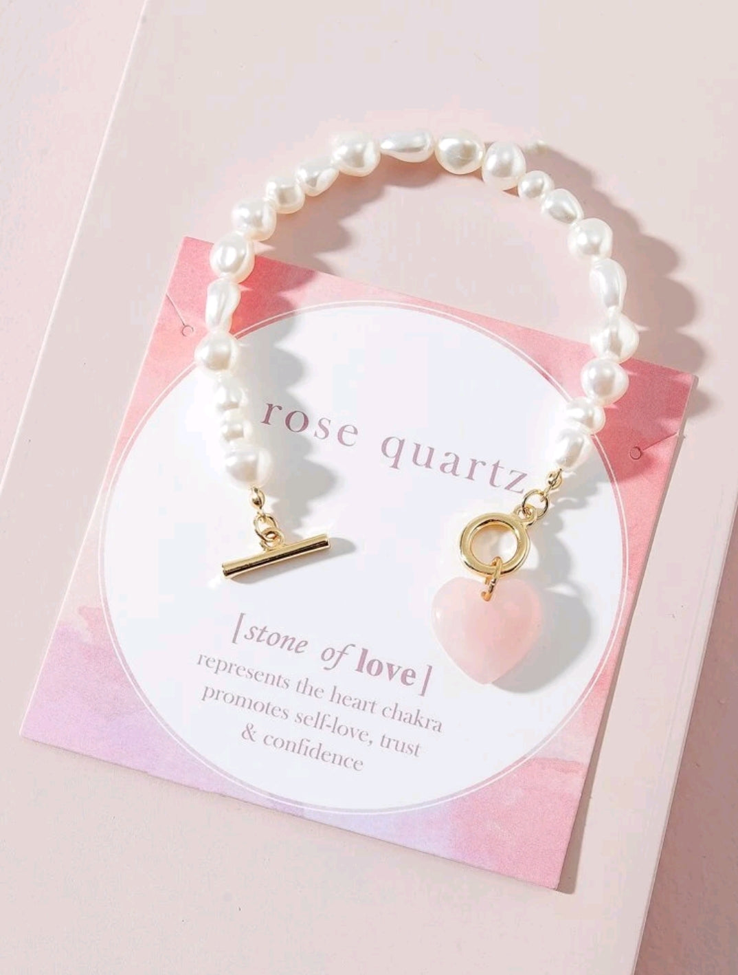 -Stone of love bracelet