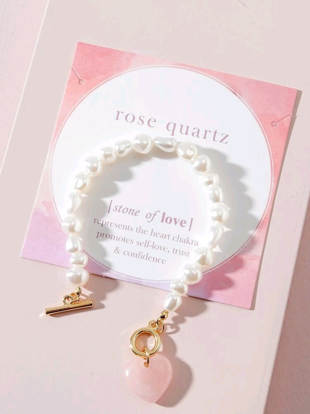 -Stone of love bracelet