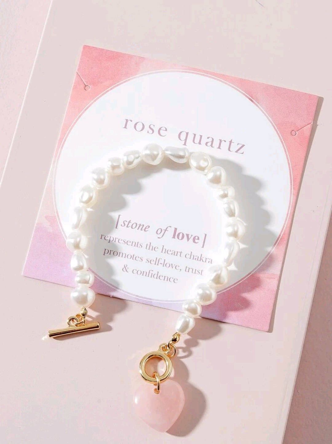 -Stone of love bracelet