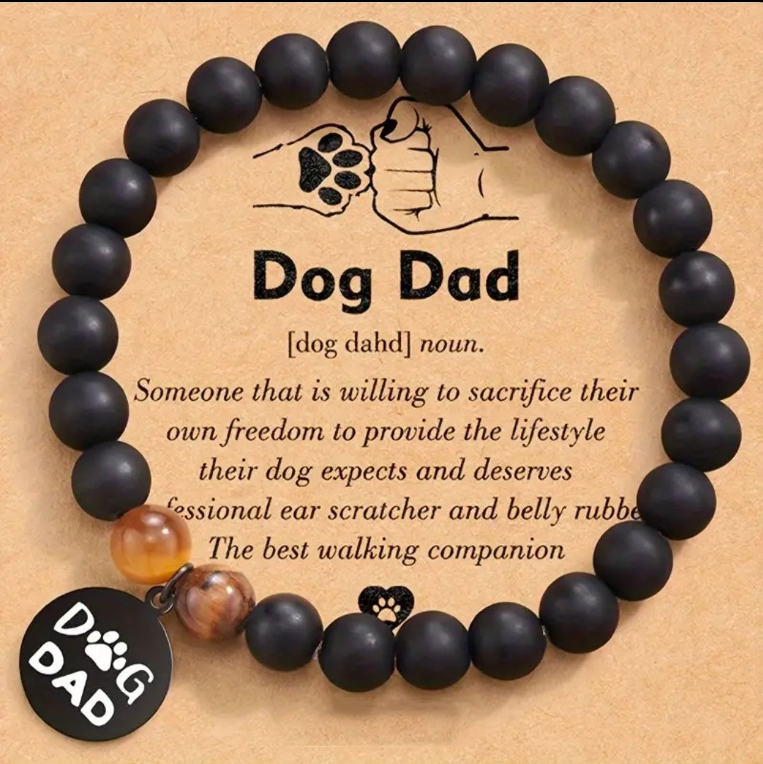-Dog dad bracelet