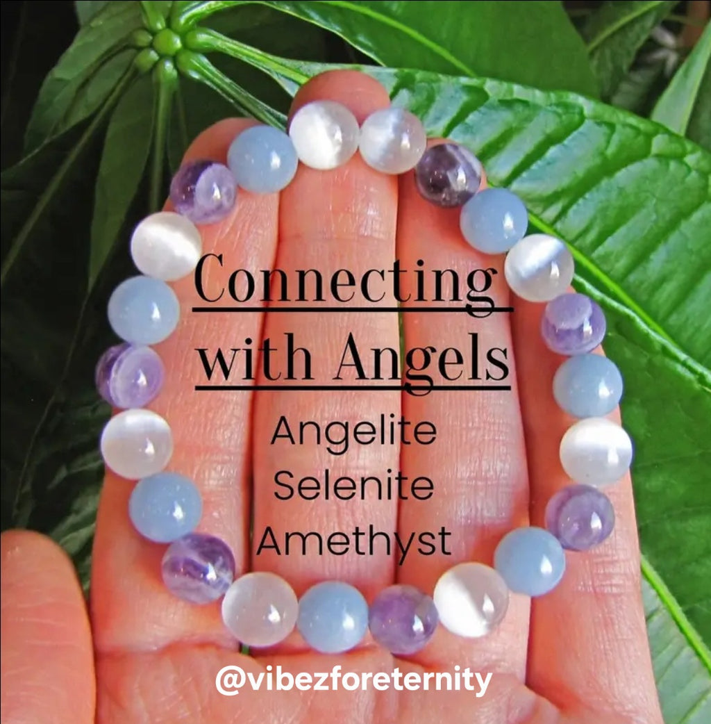 -Connecting with angels bracelets