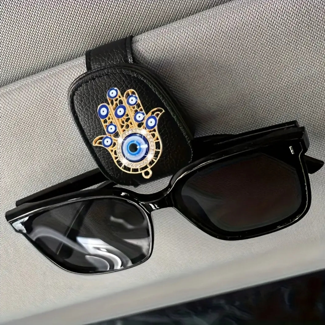 Soporte para gafas de sol con forma de Hamsa/mal de ojo