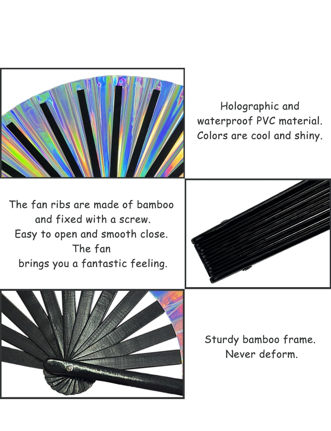 -Mantén tu ventilador cerca con el ventilador holográfico incluido