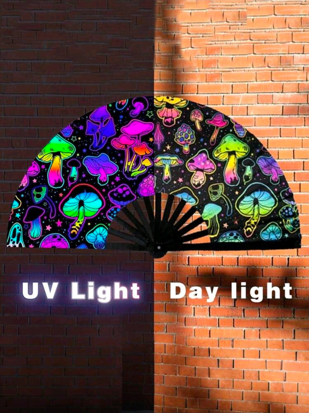 UV mushroom hand fan