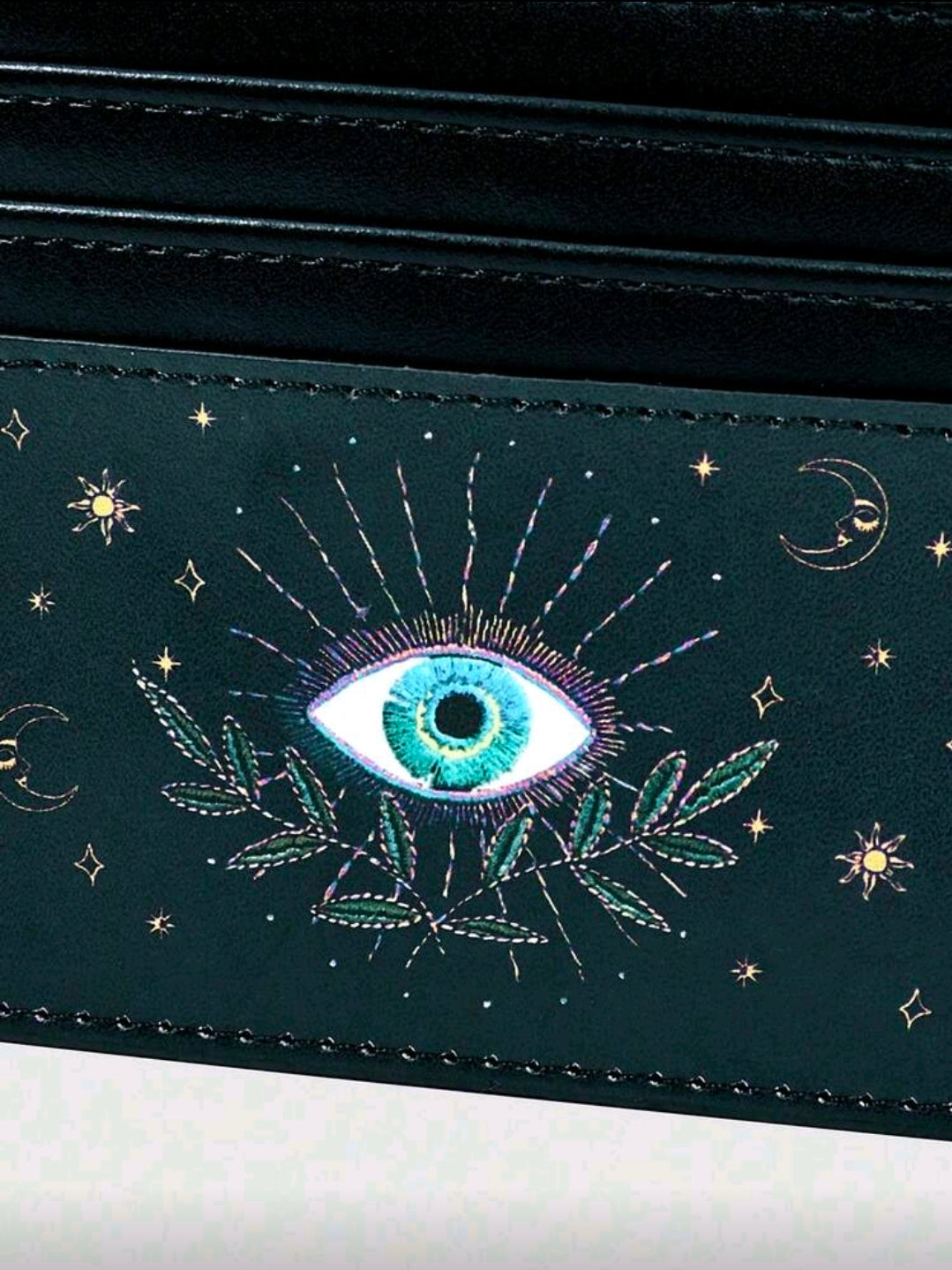 Evil eye card holder