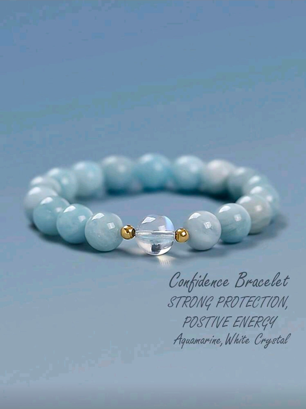Blue Courage bracelet