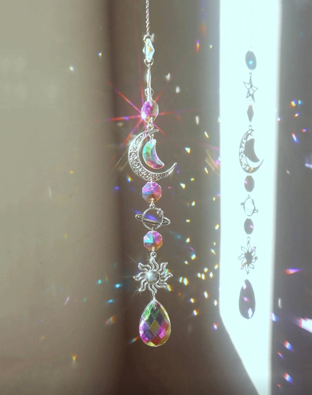 Galaxy sun catcher
