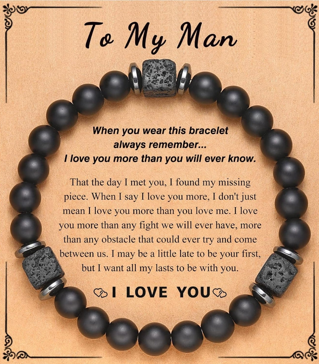 -To my man