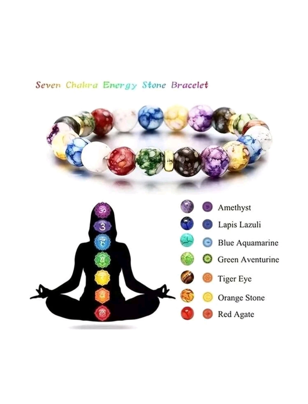 -7 chakras bracelet