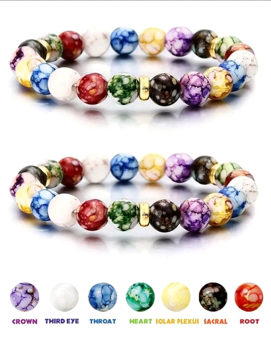 -7 chakras bracelet