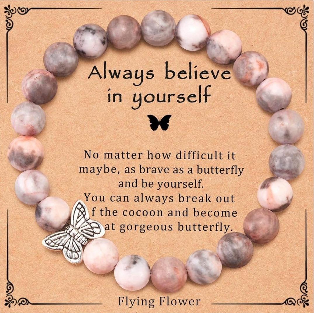 -Always believe in yourself, bracelet