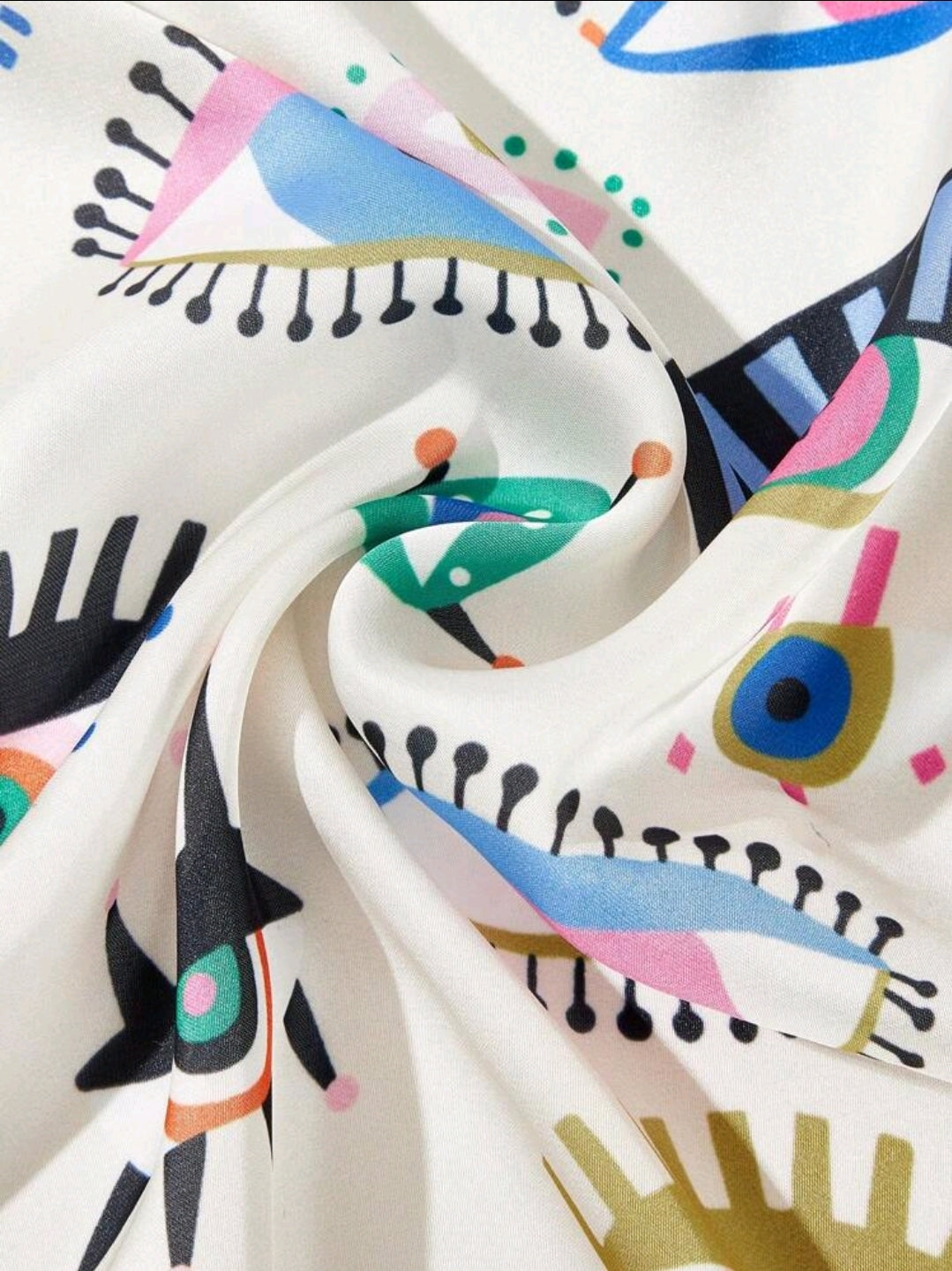 -Evil eye fashion bandana
