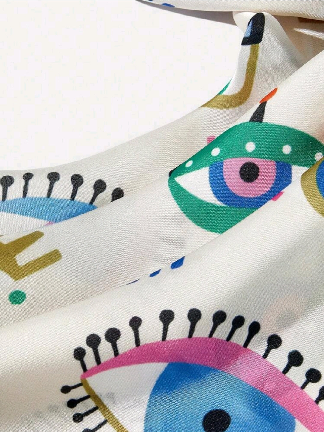 -Evil eye fashion bandana