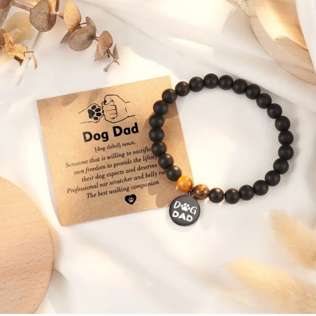-Dog dad bracelet