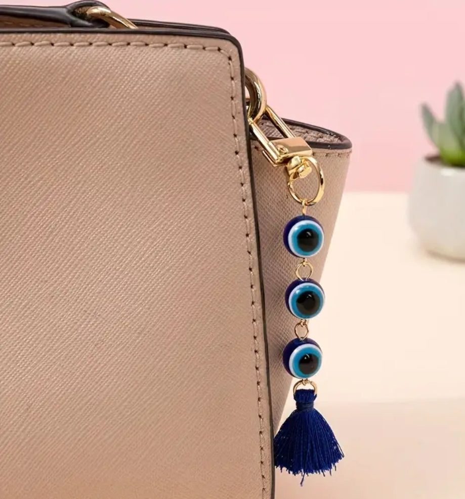 Llavero de ojo turco para bolso