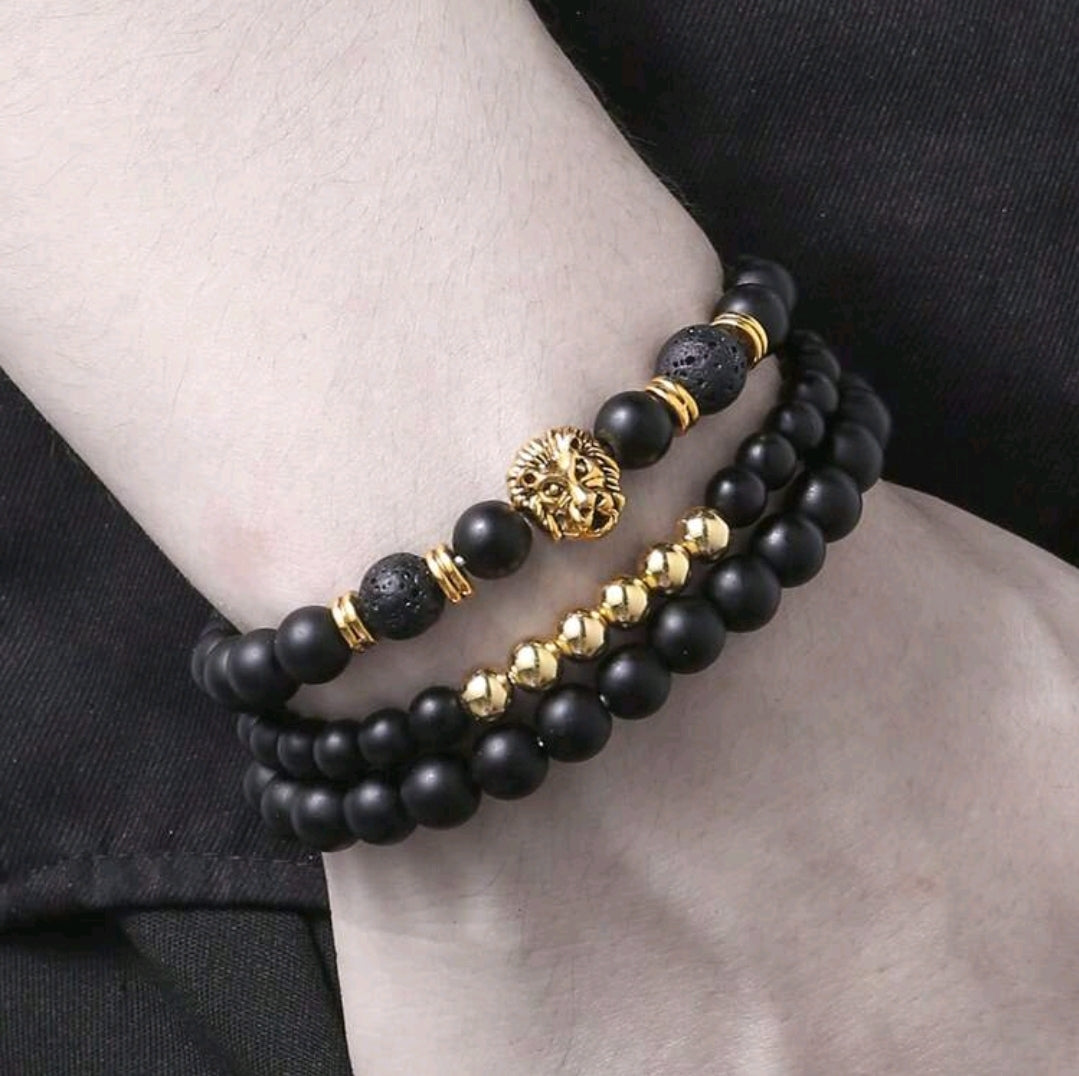 -Lion king bracelet (set of 3)