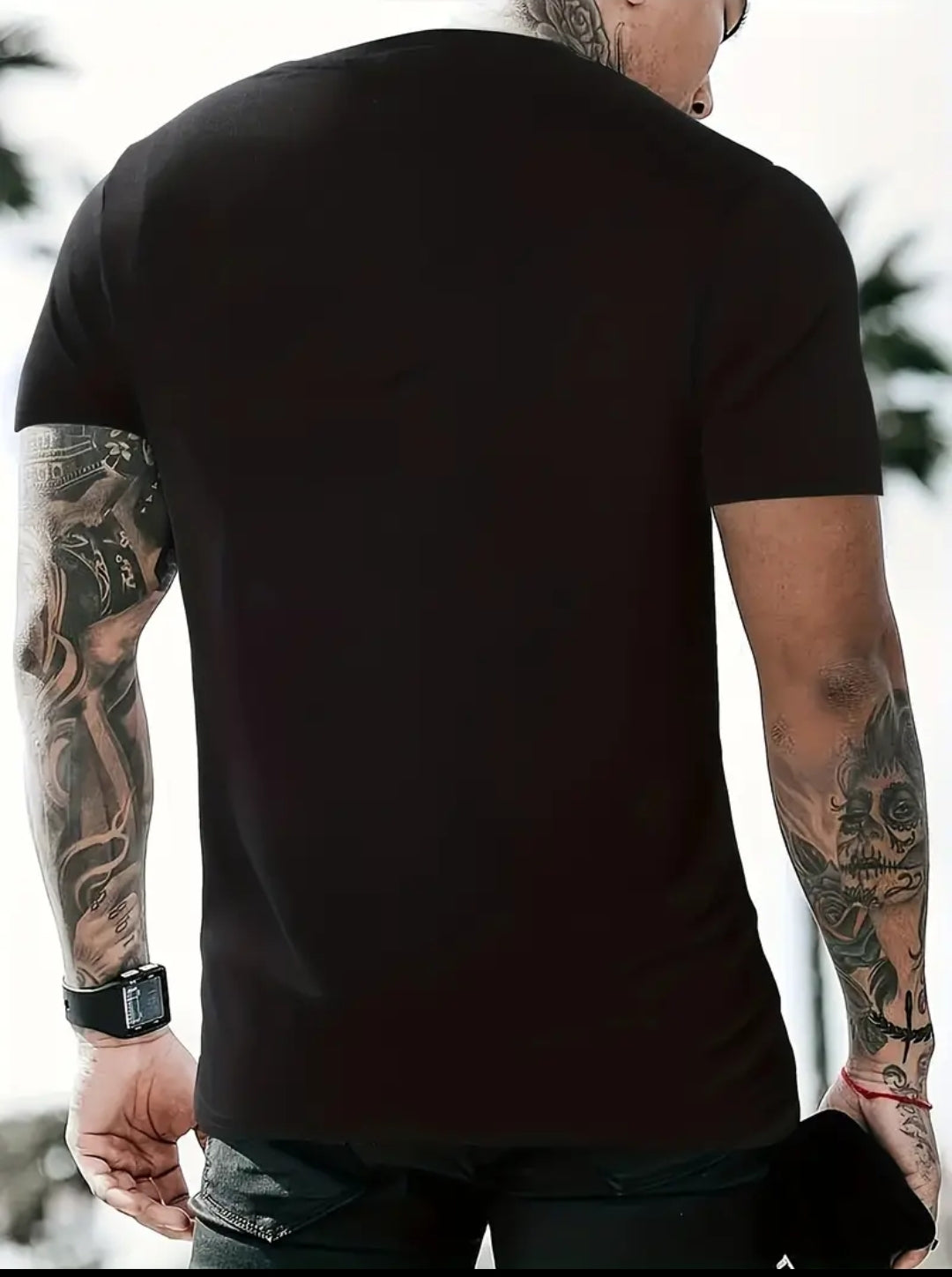 Camiseta con estampado de la Mano de Fátima, el Ojo Turco y la positividad