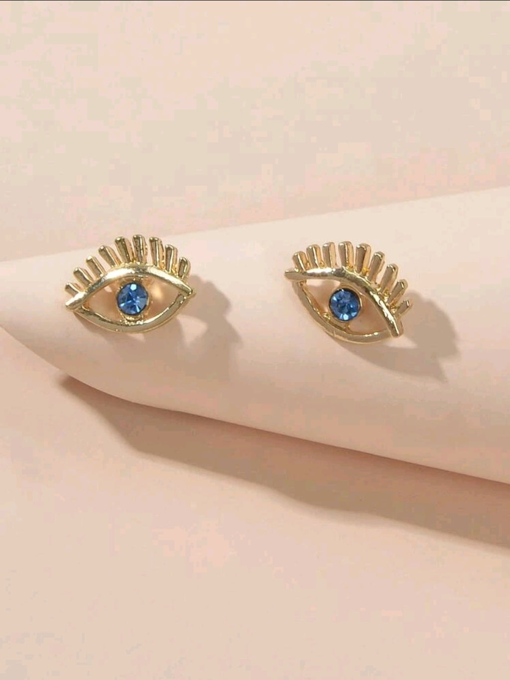-Evil eye earrings