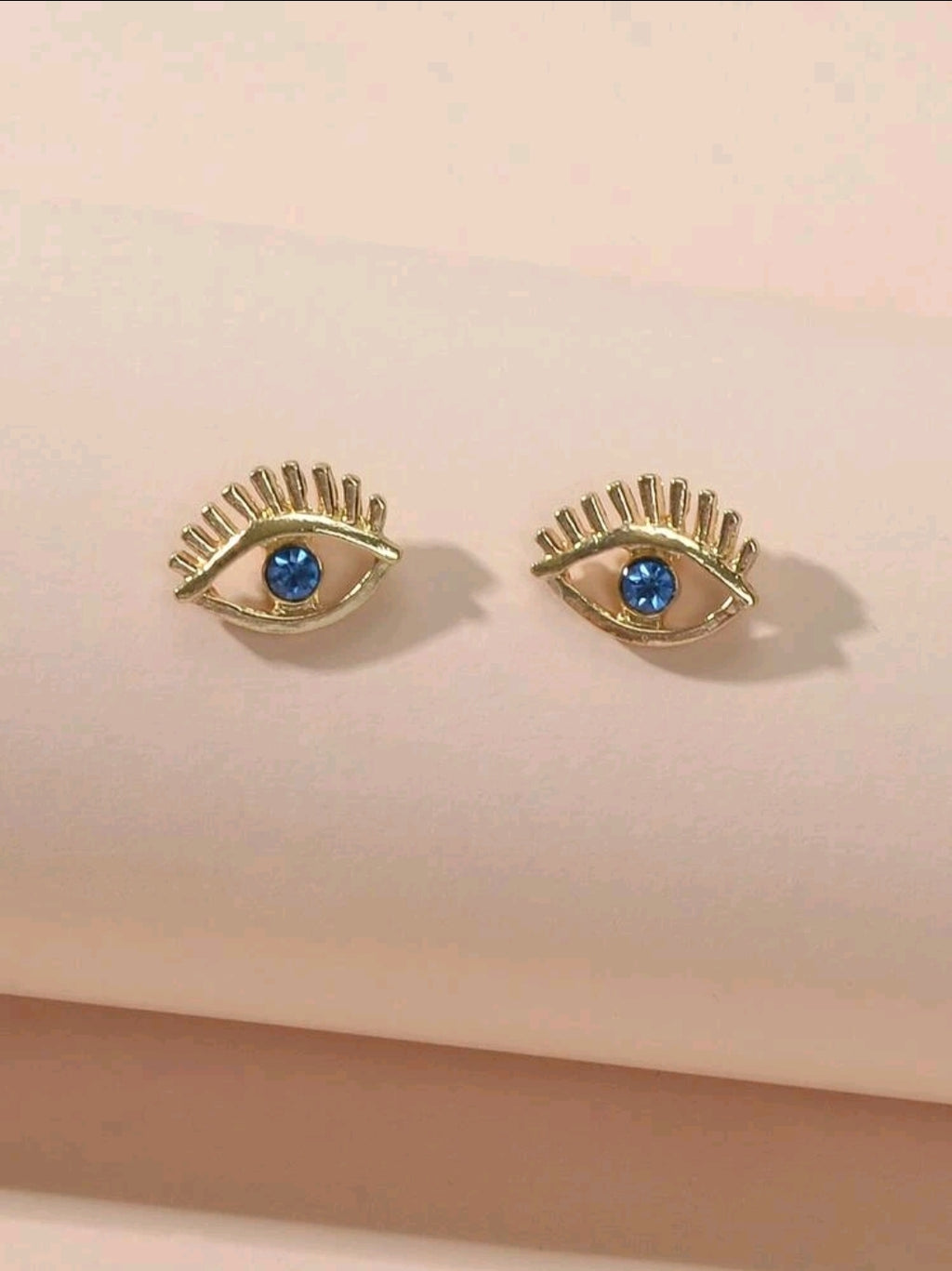 -Evil eye earrings